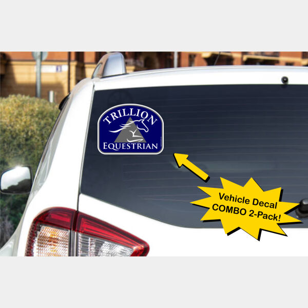 Trillion 2-Pack Vehicle Decal Thumbnail